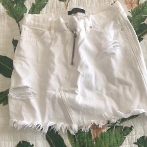 Sanctuary Denim white mini